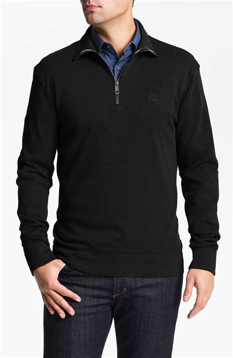 burberry hoodie mens nordstrom|burberry men's half zip pullover.